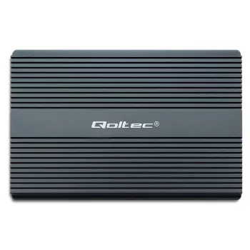 Qoltec Dual M.2 NVMe SATA SSD korpuss ar USB-C 3.2 Gen 2, bez instrumentiem alumīnija, atbalsta 2x2TB, UASP, TRIM, 10Gbps