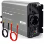Qoltec Modificēta sinusoidālā sprieguma invertors 12V uz 230V 1000W/2000W ar USB - saderīgs ar LiFePO4, GEL, AGM