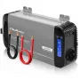 Qoltec tīrā sinusoidālā sprieguma invertors 12V uz 230V 1000W/2000W ar LCD, USB, USB-C, saderīgs ar LiFePO4/GEL/AGM
