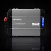 Qoltec tīrā sinusoidālā sprieguma invertors 12V uz 230V 2000W/4000W ar LCD, USB, USB-C, saderīgs ar LiFePO4/GEL/AGM