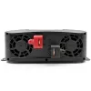 Qoltec tīrā sinusoidālā sprieguma invertors ar UPS | 12V uz 230V | 2000W nepārtraukta / 4000W maksimālā | LCD | USB-A | USB-C PD 18W | Saderīgs ar LiFePO4 GEL AGM