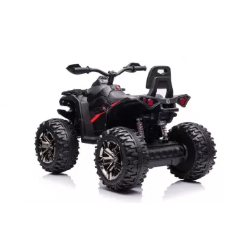 QUAD LOCK Quad Battery Pack ar atzveltni QLS-3288 LED gaisma MP3 Melns