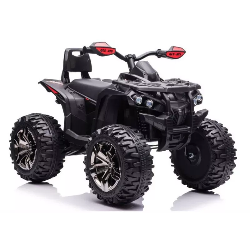 QUAD LOCK Quad Battery Pack ar atzveltni QLS-3288 LED gaisma MP3 Melns