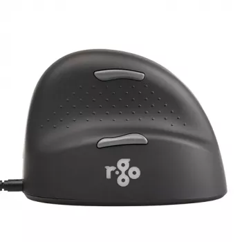 R-GO TOOLS HE Break Small ergonomiska pele, vadu, labā roka, melna
