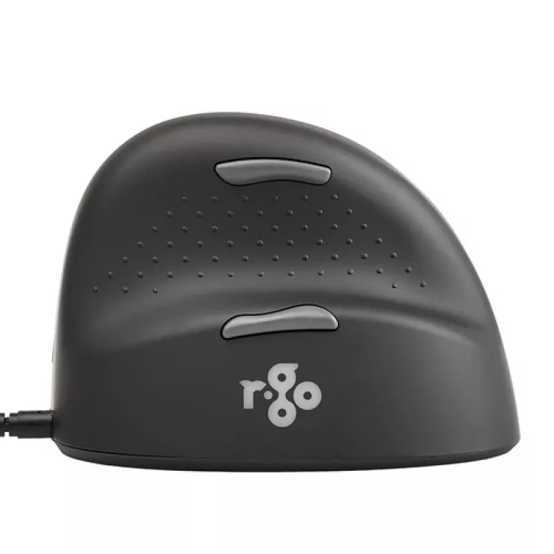 R-GO TOOLS HE Break Small ergonomiska pele, vadu, labā roka, melna
