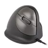 R-GO TOOLS HE Break Small ergonomiska pele, vadu, labā roka, melna