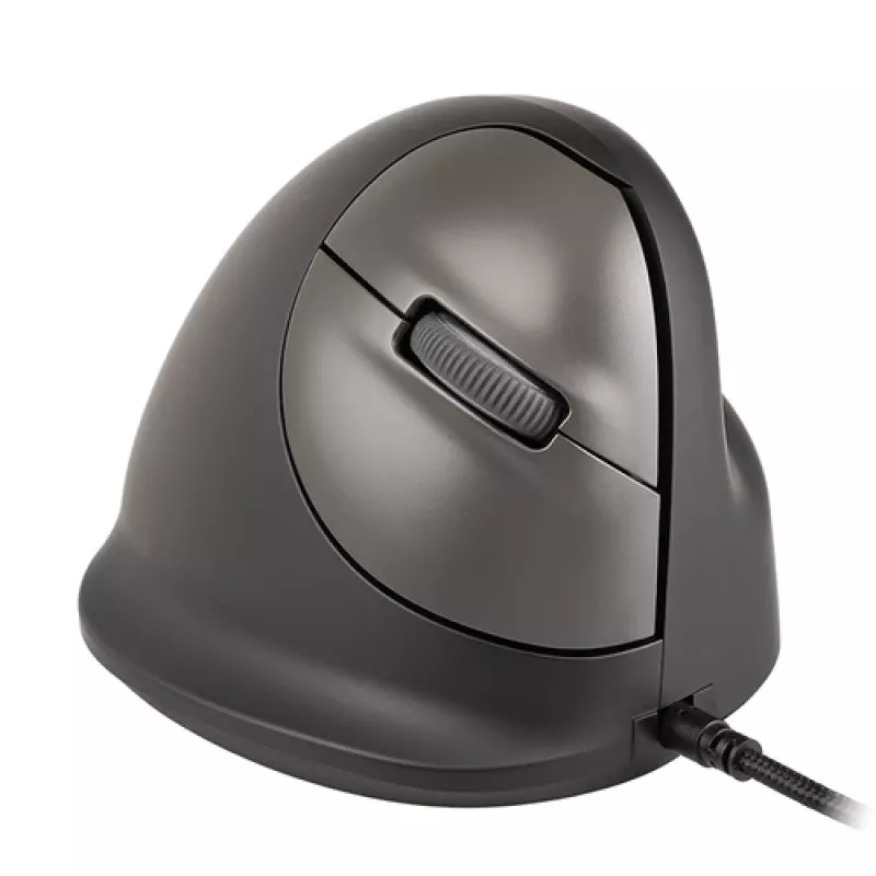 R-GO TOOLS HE Break Small ergonomiska pele, vadu, labā roka, melna