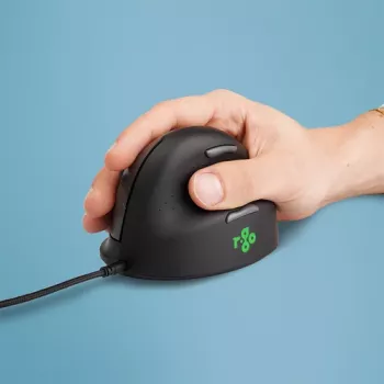 R-GO TOOLS HE Break Small ergonomiska pele, vadu, labā roka, melna