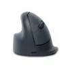 R-GO TOOLS R-Go HE Basic Medium bezvadu ergonomiskā vertikālā pele - 2.4 GHz optiskā, 5 pogas, uzlādējama, melna