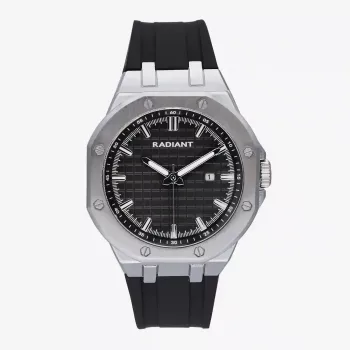 RADIANT Vīriešu kvarca analogais pulkstenis RA652202 44mm Nerūsējošais tērauds Zils ciparnīca