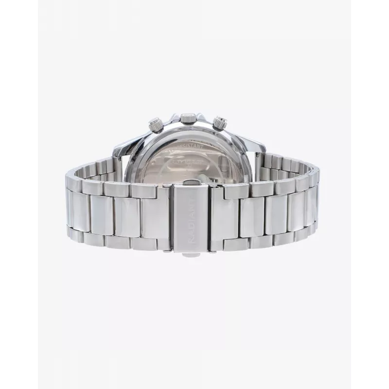 Radiant vīriešu kvarca pulkstenis RA617705 44mm melns ciparnīcas ādas siksna