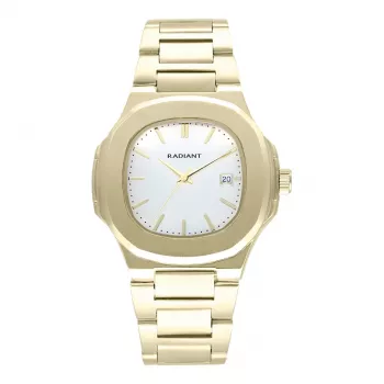 RADIANT Vīriešu pulkstenis RA639203 (43mm) - Melns ciparnīca, melna ādas siksniņa