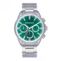 RADIANT RA589702 Vīriešu analogais kvarca pulkstenis 44mm Nerūsējošais tērauds Sudrabs Melns