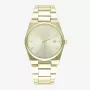 RADIANT RA636203 Unisex Analogais kvarca pulkstenis 38mm Nerūsējošais tērauds Melna āda