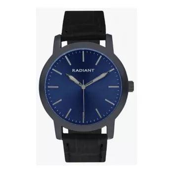 RADIANT RA656701 Vīriešu analogais kvarca pulkstenis 44mm Nerūsējošais tērauds Zils ciparnīca