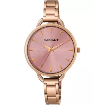 RADIANT Sieviešu Pulkstenis RA427203 34mm Roze Zelts Nerūsējošais Tērauds