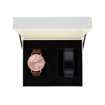 RADIANT Sieviešu pulkstenis RA377619T 36mm Roze Zelts Kvarcs Analogais Nerūsējošā tērauda siets