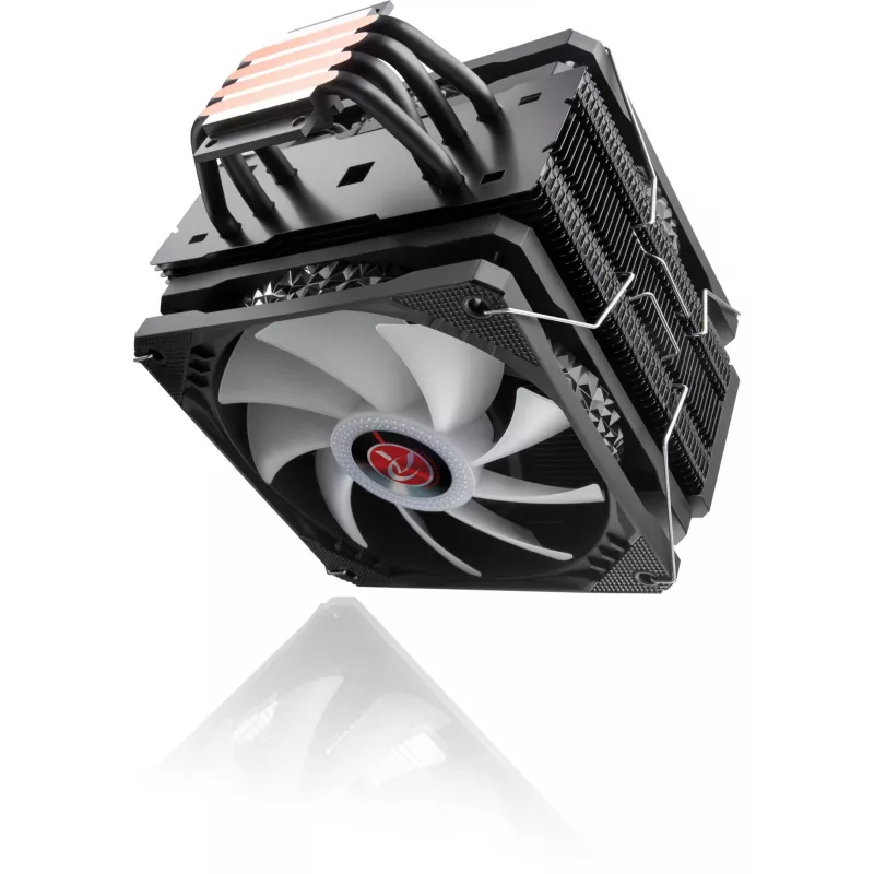 RAIJINTEK ELEOS 12 DUO RBW 120 mm visu vienā šķidruma CPU dzesētājs, melns