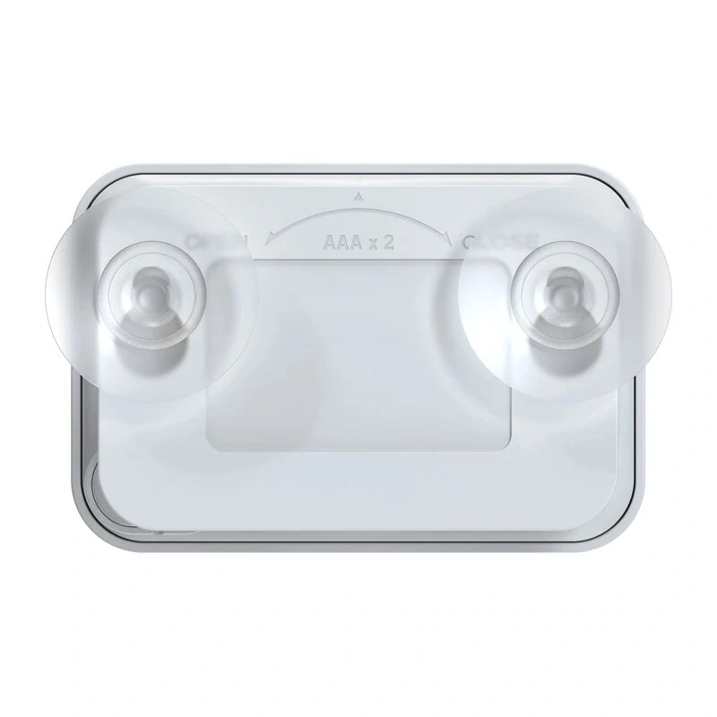 RAINPOINT BALDRTHERM B0549STH Vannas istabas taimeris ar temperatūras un mitruma monitoru, IP24 ūdensizturīgs, atpakaļskaitīšana/uzskaitīšana, LCD fona apgaismojums, piesūcekņa/stenda/sienas stiprinājums