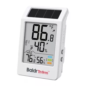 RAINPOINT BALDRTHERM B0707 Saules enerģijas termo-higrometrs ar āra sensoru