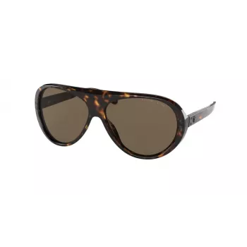 Ralph Lauren vīriešu saulesbrilles RL8194-500373 Havana kvadrātveida rāmis brūnas gradienta lēcas 60/13/135 mm