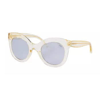 RALPH LAUREN PH4148-50341A Sieviešu kaķacs formas saulesbrilles Havana brūns gradients 49mm