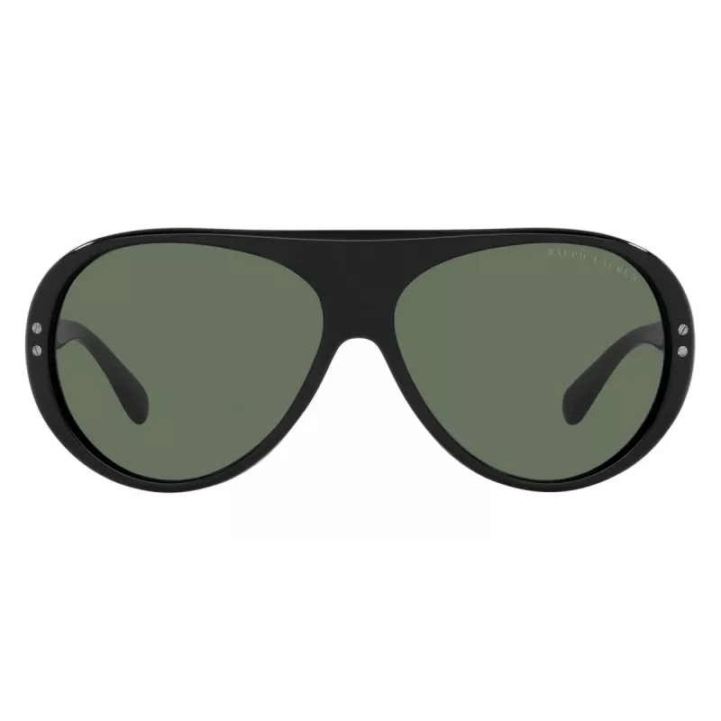RALPH LAUREN RL8194-500171 Saulesbrilles Vīriešu Melns Acetāts Pelēks Polikarbonāts 60/13/135 mm
