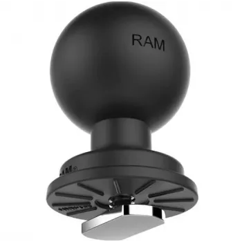 RAM MOUNTS RAM 1,5 collu lodveida savienojums ar T veida skrūves stiprinājumu T veida sliedei
