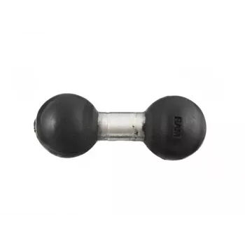 RAM MOUNTS RAM-B-230U Neiepakots 1 collu dubultās lodītes adapteris (melns)