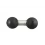RAM MOUNTS RAM-B-230U Neiepakots 1 collu dubultās lodītes adapteris (melns)