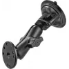 RAM Mounts vakuuma stiprinājums ar AMPS adapteri - B-Ball (1 colla), dimanta pamatne, vidēja roka, apaļa pamatne (RAM-B-166-202U)