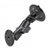 RAM Mounts vakuuma stiprinājums ar AMPS adapteri - B-Ball (1 colla), dimanta pamatne, vidēja roka, apaļa pamatne (RAM-B-166-202U)