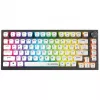 Rampage Zenith Pro 8000Hz vadu spēļu tastatūra, Hall Effect, RGB, Gateron KS-20, melna