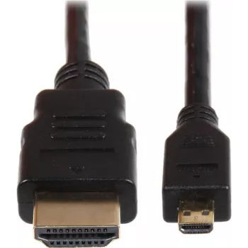 Raspberry Pi Micro HDMI uz HDMI kabelis 2.0 4K 60Hz 3m Pi 4 (K-1481-3M)