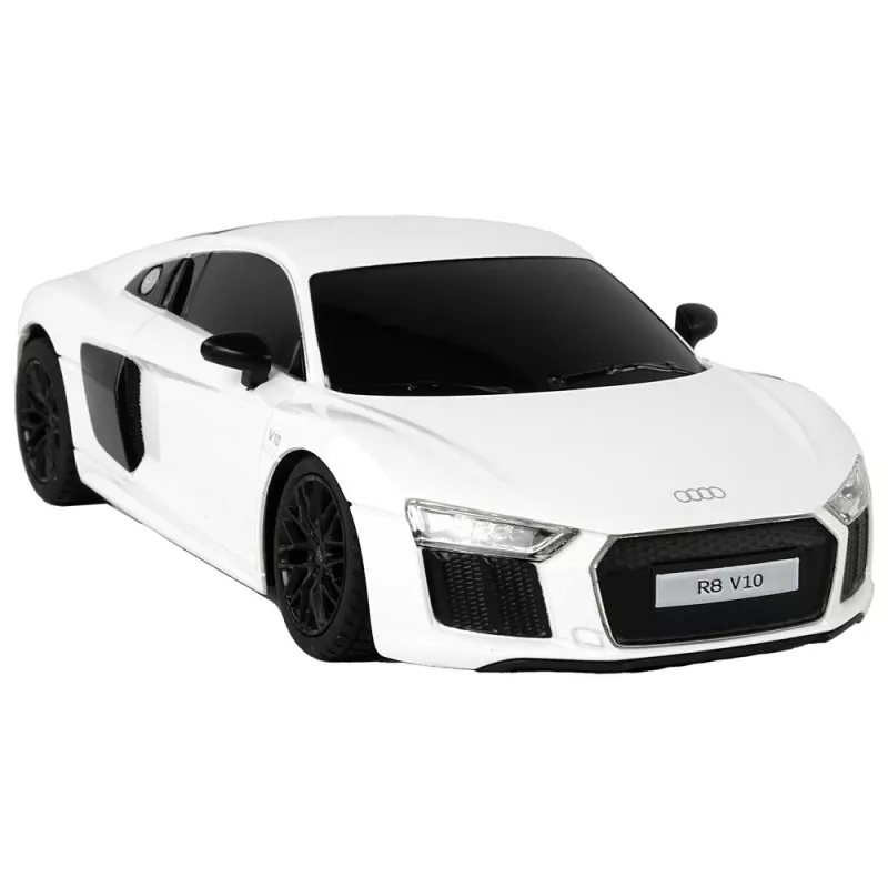 RASTAR 1:24 RC Audi R8 Pilot White Remote Controlled Car