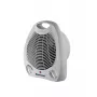 Ravanson FH-105 Pelēks 2000 W Ventilatora sildītājs ar regulējamu termostatu, 3 jaudas režīmiem, pārkaršanas aizsardzību, vēsā gaisa funkciju