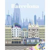 RAVENSBURGER CreArt Krāsošana pēc numuriem komplekts - Krāsainā Barselona