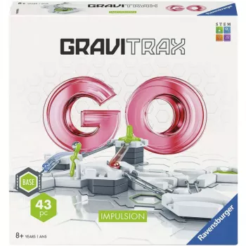Ravensburger GraviTrax GO Impulsion Lodīšu trases paplašinājuma komplekts (25 gab.)