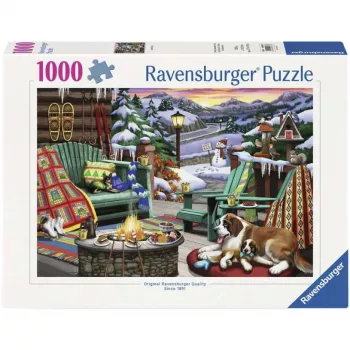 Ravensburger Puzzle Cozy Evening (1000 gab.)