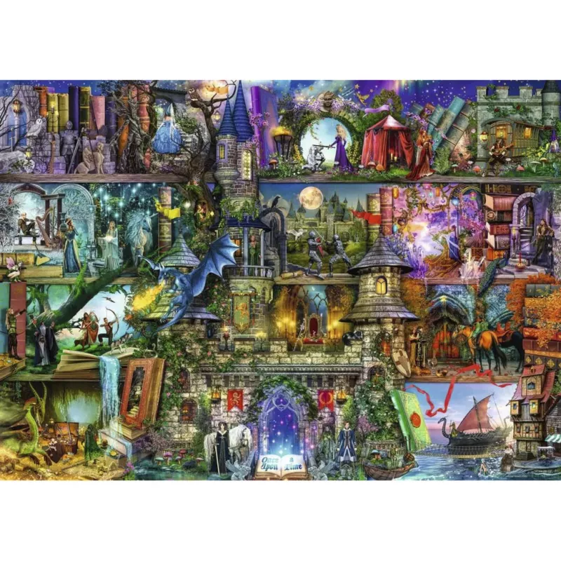RAVENSBURGER Puzle Mīti un leģendas (1000 gab.)