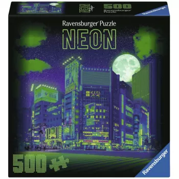 Ravensburger Puzzle Neon Collection Tokio (500 gab.)