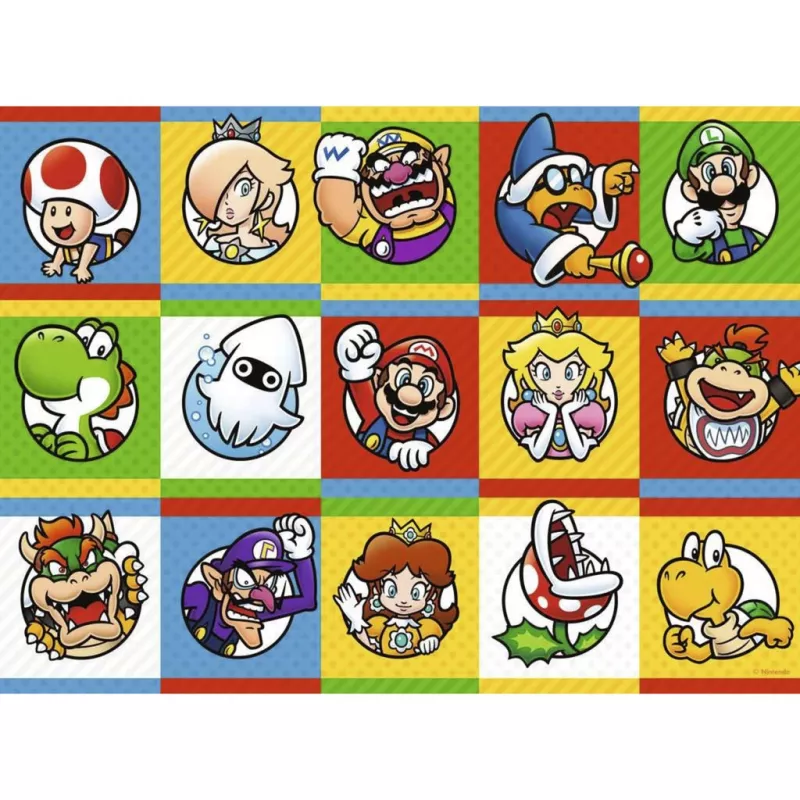 Ravensburger Puzzle Nintendo Super Mario - Character Collection (200 gab.)
