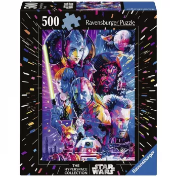Ravensburger Puzzle Star Wars Hyperspace Collection: The Phantom Menace (500 gabali, lieli gabali)