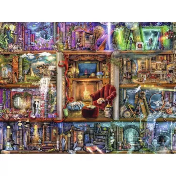 Ravensburger Puzzle The Grand Library (1500 gabali)