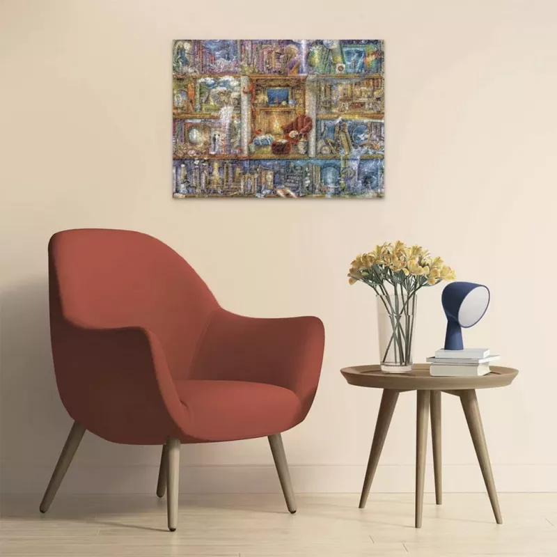 Ravensburger Puzzle The Grand Library (1500 gabali)