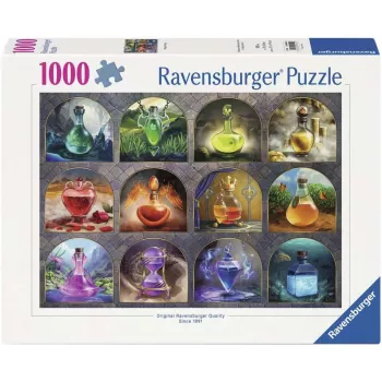 Ravensburger Puzzle Zaubertränke (1000 gab.) - Fantāzijas burvju dziru puzle