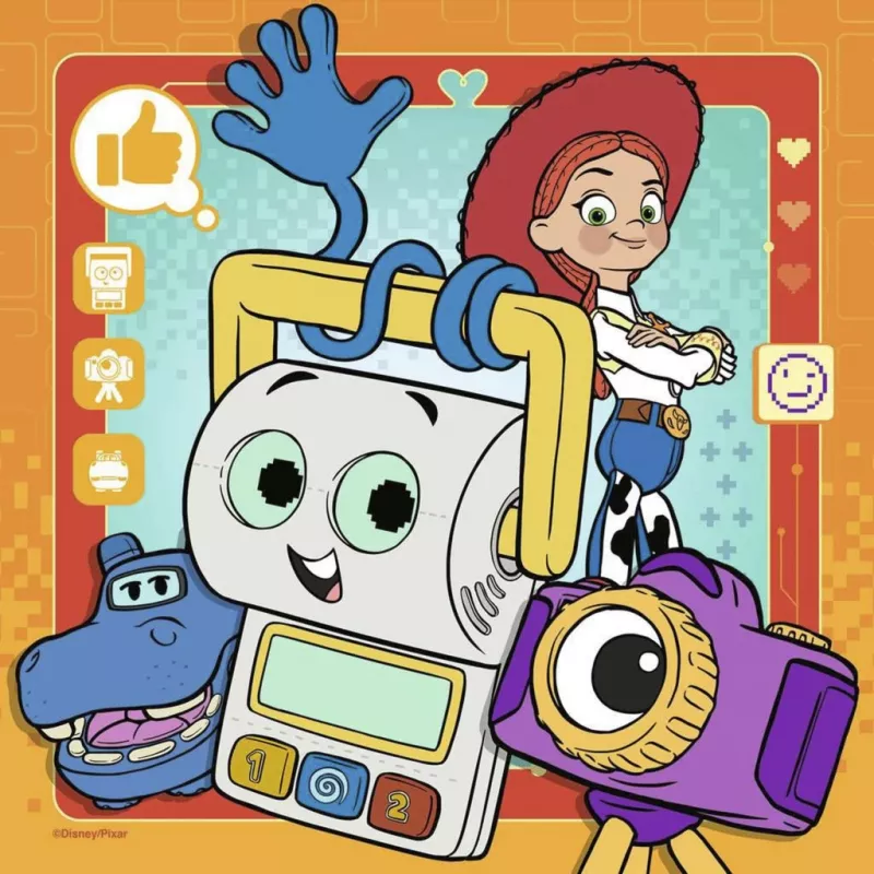 RAVENSBURGER Toy Story 5 Puzļu komplekts (96 gab.)