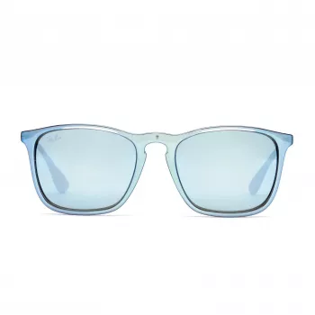 Ray-Ban Chris RB4187 Unisex Saulesbrilles 54/18/145 mm Caurspīdīgi Pelēks Pelēks Gradients