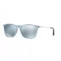 Ray-Ban Chris RB4187 Unisex Saulesbrilles 54/18/145 mm Caurspīdīgi Pelēks Pelēks Gradients