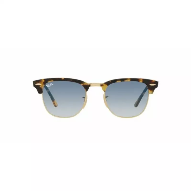 Ray-Ban Clubmaster RB3016 Saulesbrilles Caurspīdīgi Pelēks Zils Gradients 51mm